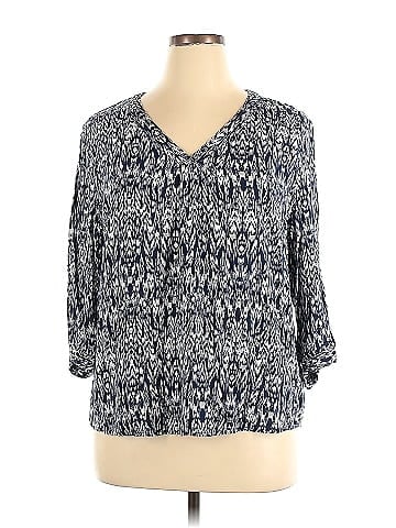Lucy & Laurel 3/4 Sleeve Blouse (view 1)