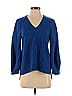 Amanda Uprichard 100% Polyester Blue Millan Top Size P (petite) - photo 1