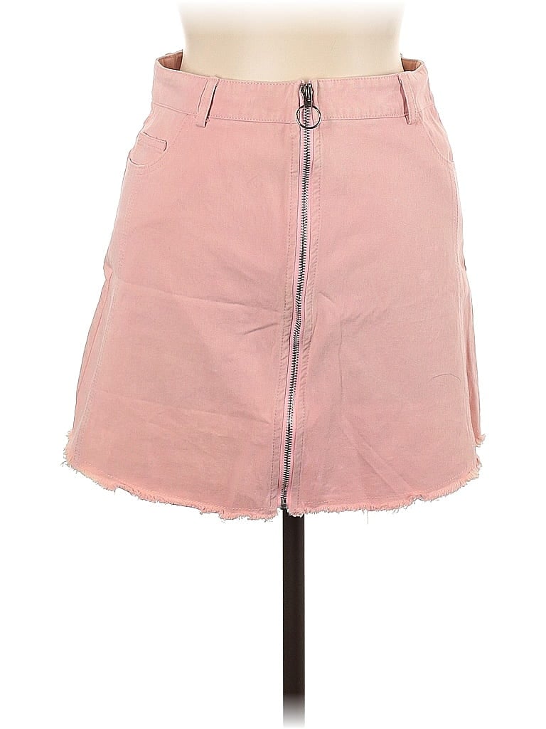 Pre-owned She + Sky Casual Skirt In Pink