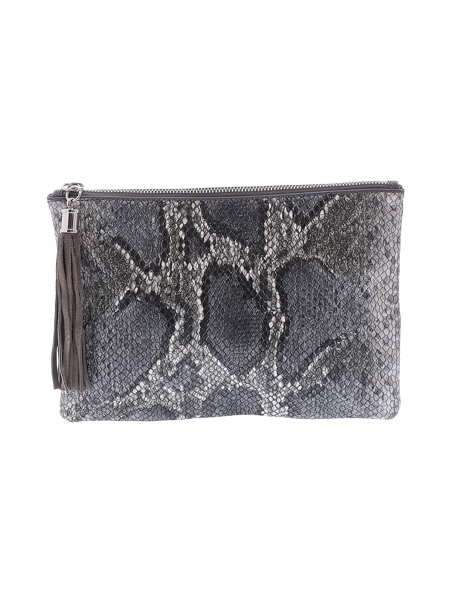 Express Silver Gray Clutch One Size 64 off ThredUp