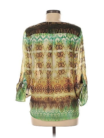 Matty M 3/4 Sleeve Blouse (view 2)