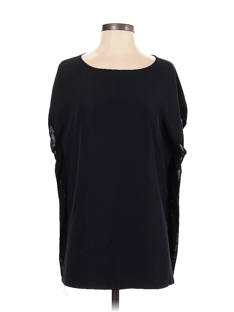 Pre-owned Michael Michael Kors Short Sleeve Blouse In Black