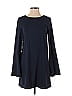 Likely Solid Blue Casual Dress Size 0 - photo 1