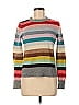 Gap Stripes Gray Pink Wool Pullover Sweater Size XS - photo 1