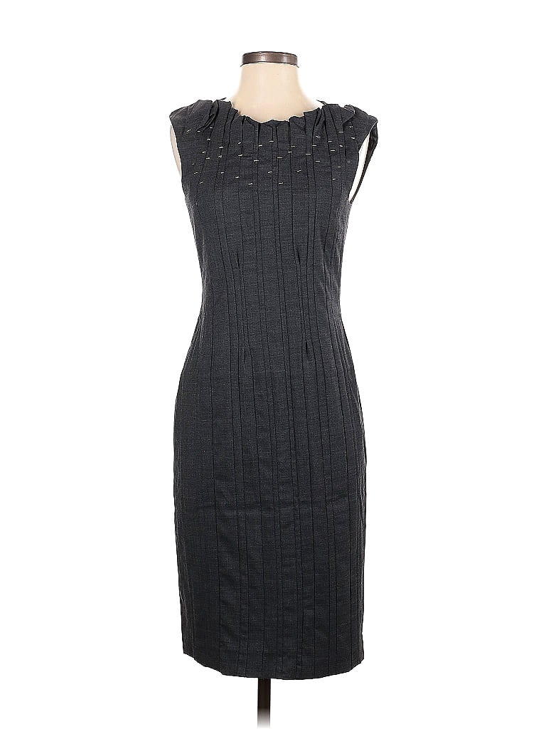 Click to view more detailed imagery on our partner's website Pre-owned Boss By Hugo Boss Cocktail Dress In Gray