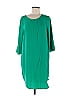 Egg Solid Green Casual Dress Size 6 - photo 1
