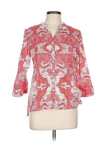 Foxcroft 3/4 Sleeve Blouse (view 1)