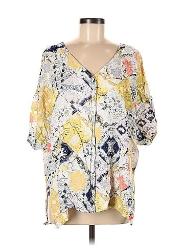 Dear John Short Sleeve Blouse (view 1)