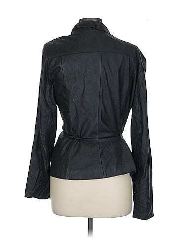 White House Black Market Leather Jacket (view 2)
