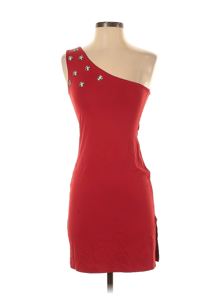 Chacok Stars Red Cocktail Dress Size S - photo 1