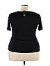 Uget Black Short Sleeve Top Size XL - photo 2