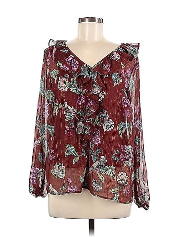 LC Lauren Conrad 3/4 Sleeve Blouse (view 1)