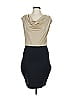 Express Color Block Ivory Cocktail Dress Size L - photo 1