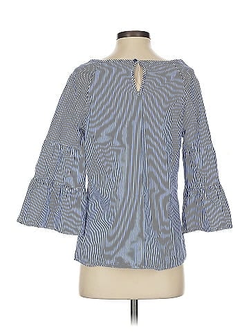 Como Blu 3/4 Sleeve Top (view 2)