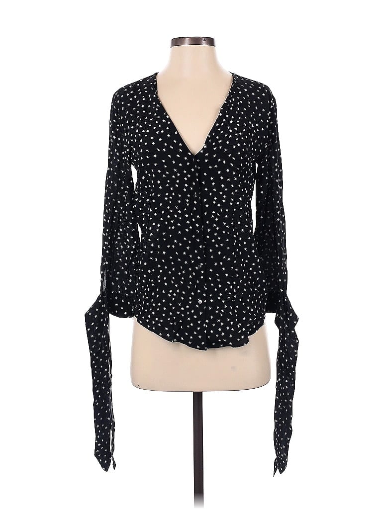 Pre-owned Madewell Long Sleeve Blouse