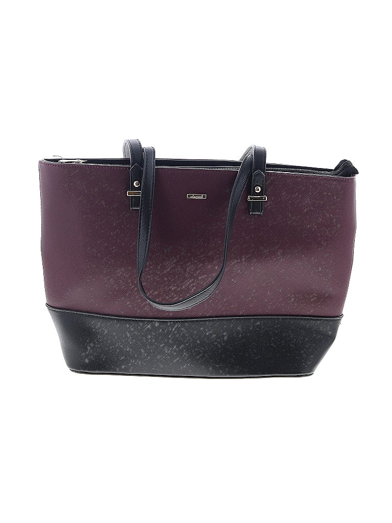 LoveVook Color Block Purple Burgundy Shoulder Bag One size - photo 1