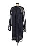 CAbi 100% Polyester Chevron-herringbone Blue Purple Casual Dress Size M - photo 2