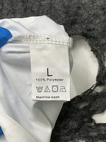 Unbranded 100% Polyester White Casual Skirt Size L