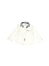 IKKS 100% Cotton Ivory Long Sleeve Button-Down Shirt 12-18 MO / 18 MO - photo 1