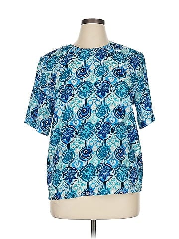 Christie & Jill Short Sleeve Blouse (view 1)