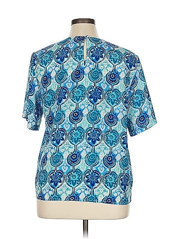 Christie & Jill Short Sleeve Blouse (view 2)