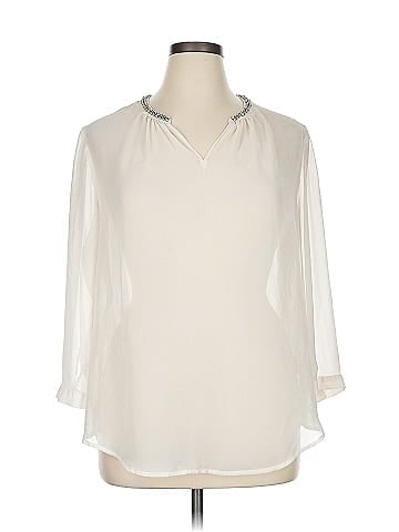 Liz Claiborne 3/4 Sleeve Blouse (view 1)