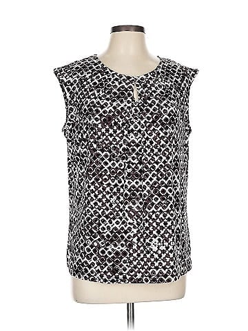 Black Label by Evan Picone Sleeveless Blouse (view 1)