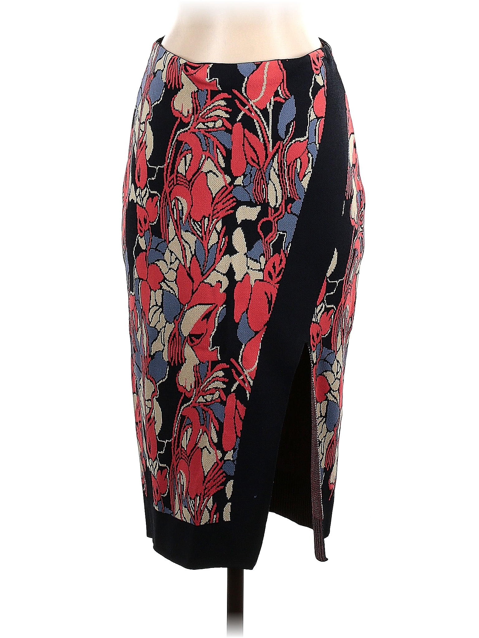 RACHEL Rachel Roy Paisley Red Formal Skirt Size S 72 off ThredUp