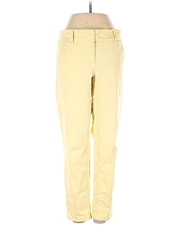 Ann Taylor LOFT Solid Yellow Casual Pants Size 4 72 off ThredUp