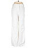 Nili Lotan Solid White Casual Pants Size 6 - photo 1