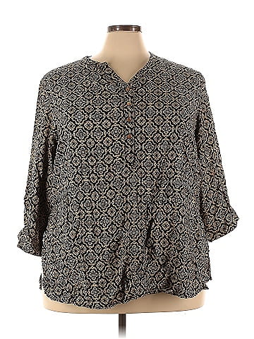 Cathy 3/4 Sleeve Blouse (view 1)