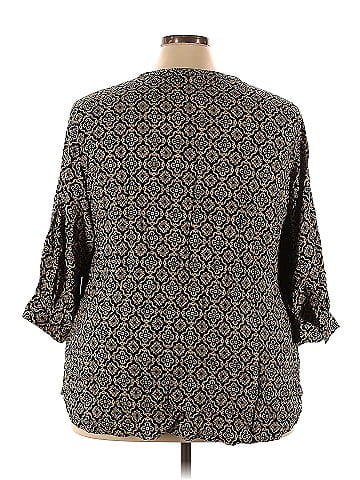 Cathy 3/4 Sleeve Blouse (view 2)