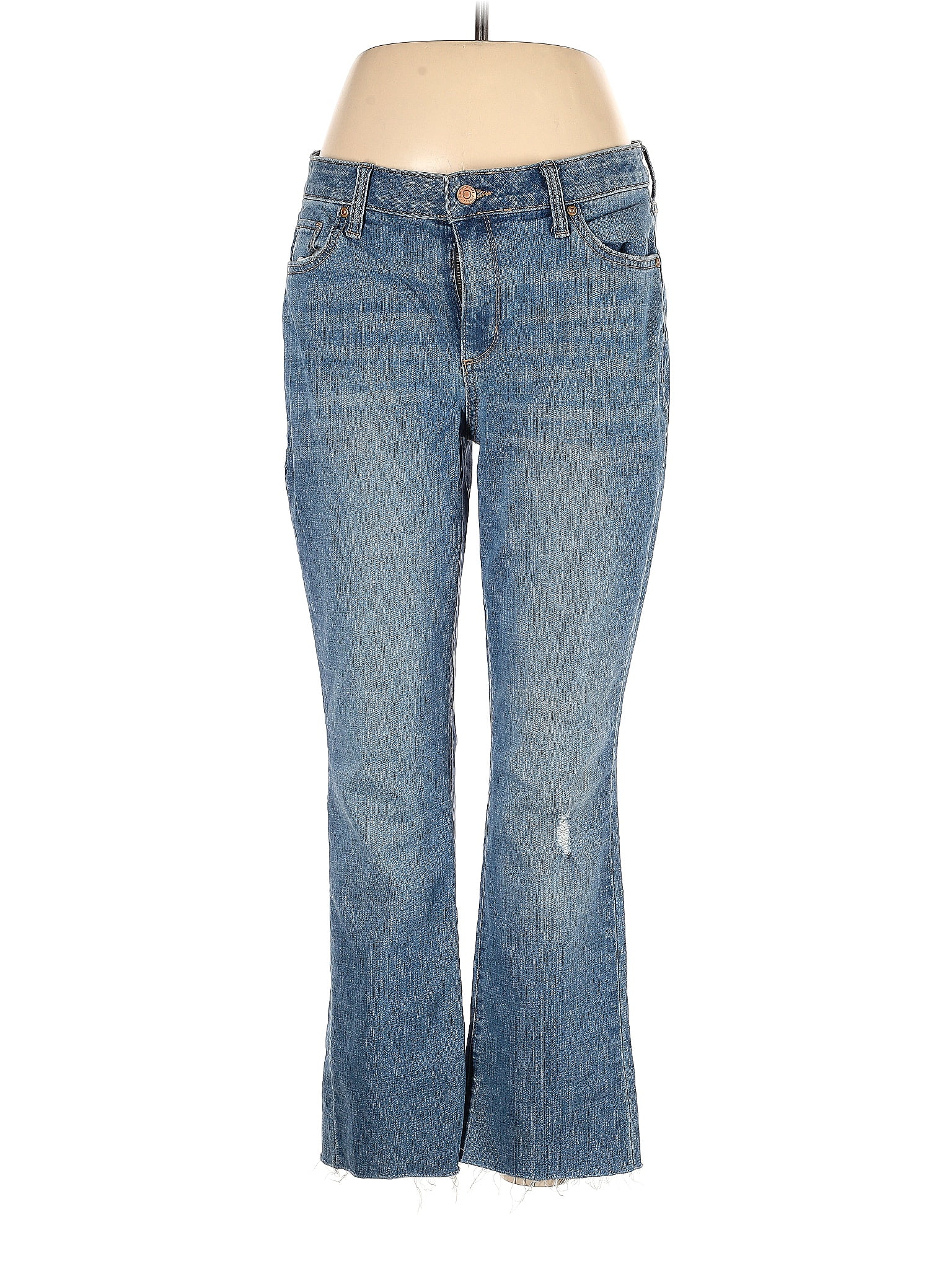 Sonoma Goods for Life Hearts Blue Jeans Size 12 54 off ThredUp