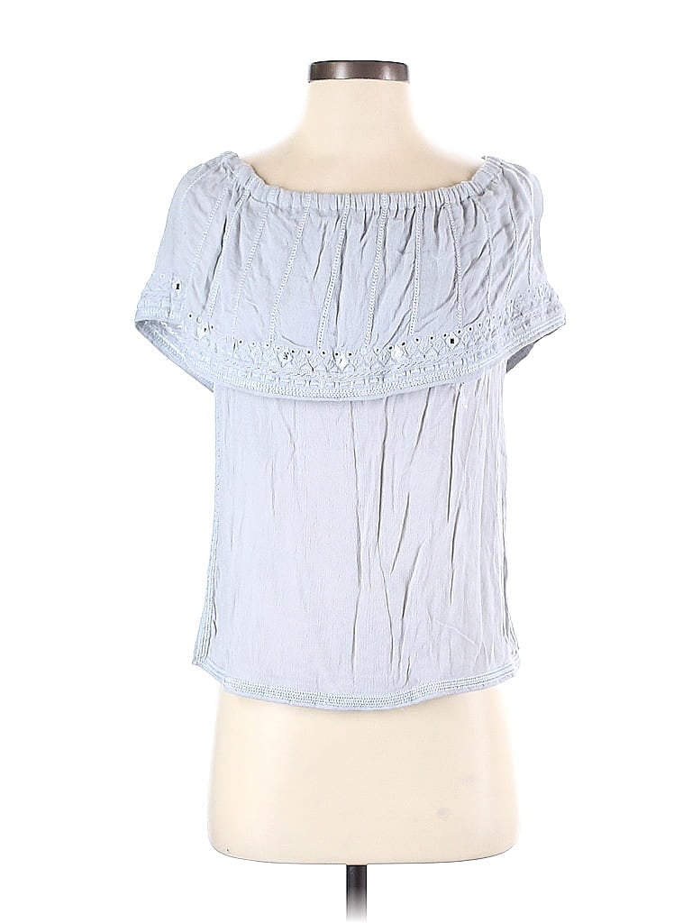 Pre-owned Ramy Brook Short Sleeve Blouse