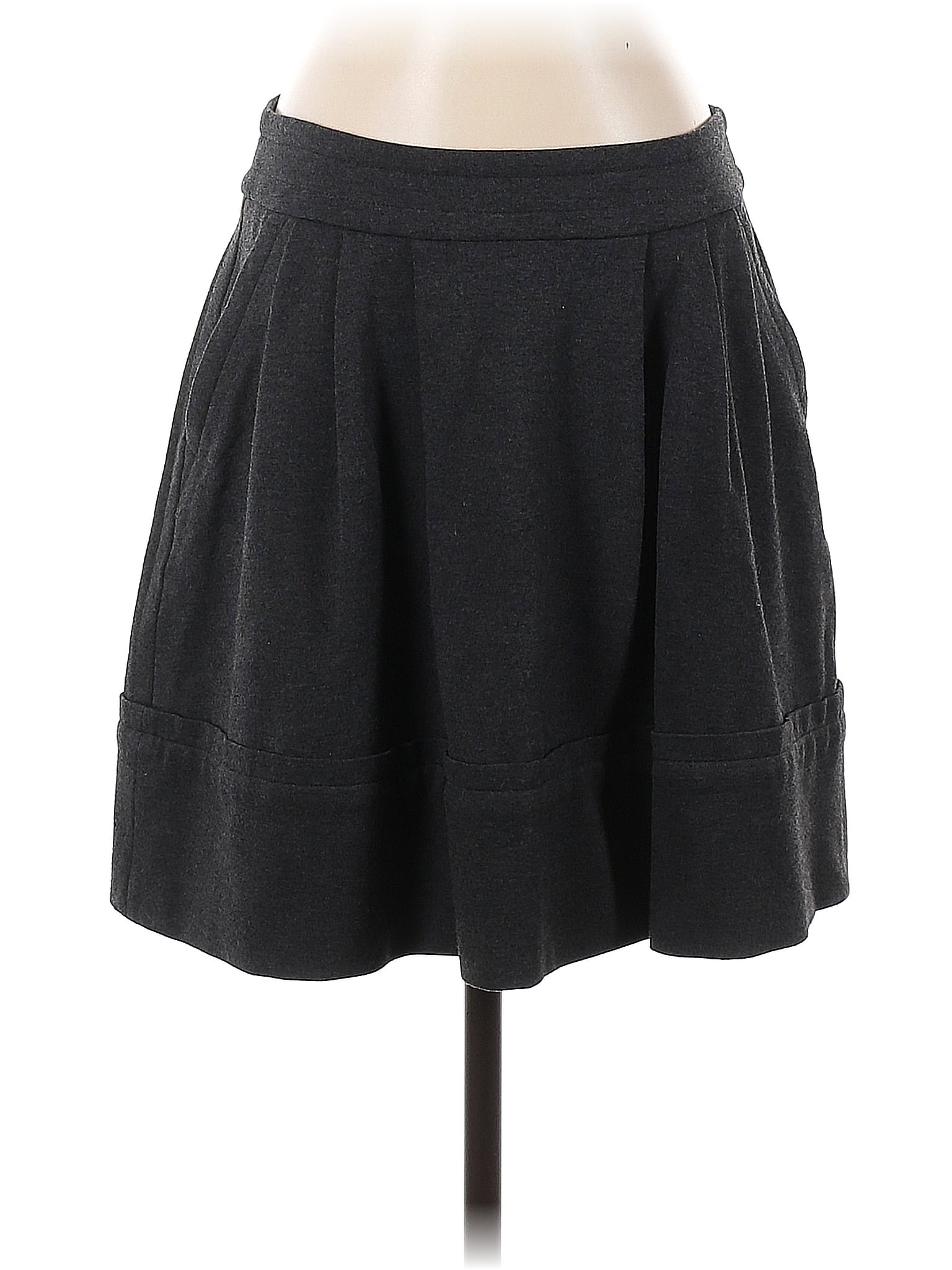 Marc by Marc Jacobs Solid Gray Casual Skirt Size 4