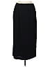 Peter Nygard Solid Black Formal Skirt Size 10 - photo 1