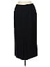 Peter Nygard Solid Black Formal Skirt Size 10 - photo 2