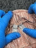 ASOS 100% Polyester Stripes Brown Pink Casual Skirt Size 0 - photo 3