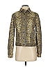 ATM Animal Print Gold Tan Jacket Size S - photo 1