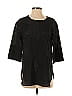 Steven Alan 100% Cotton Black 3/4 Sleeve Top Size P (petite) - photo 1