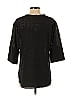 Steven Alan 100% Cotton Black 3/4 Sleeve Top Size P (petite) - photo 2