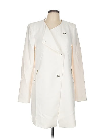 White House Black Market Trenchcoat (view 1)