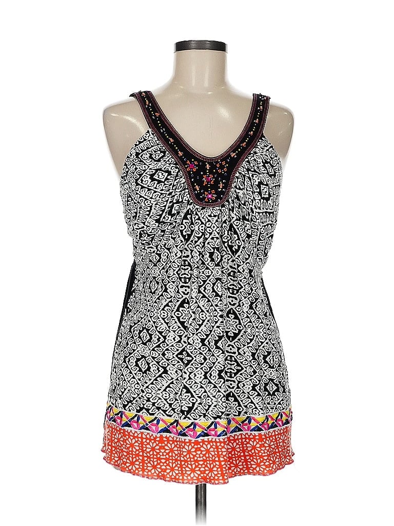 Krista Lee 100% Rayon Black Sleeveless Blouse Size M - photo 1
