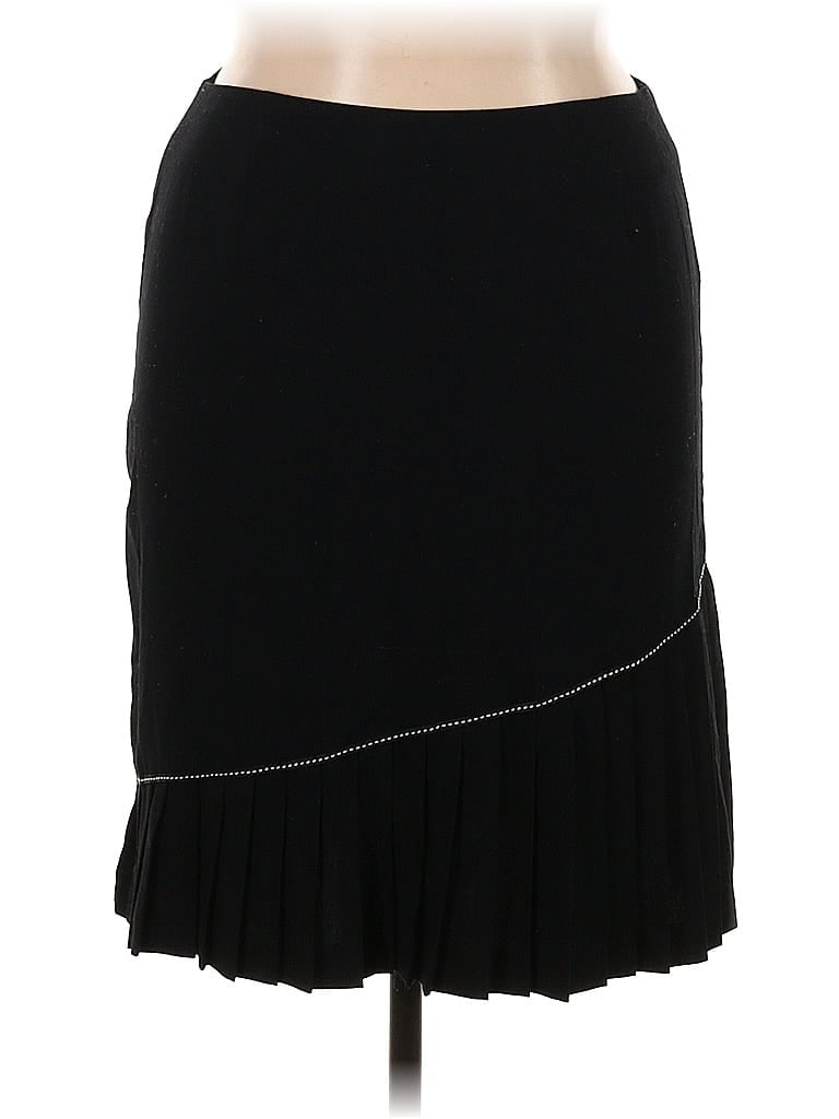 Pre-owned Dressbarn Casual Skirt In Black