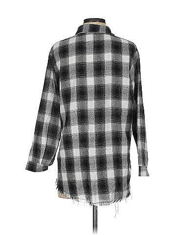 Romwe Long Sleeve Button-Down Shirt (view 2)