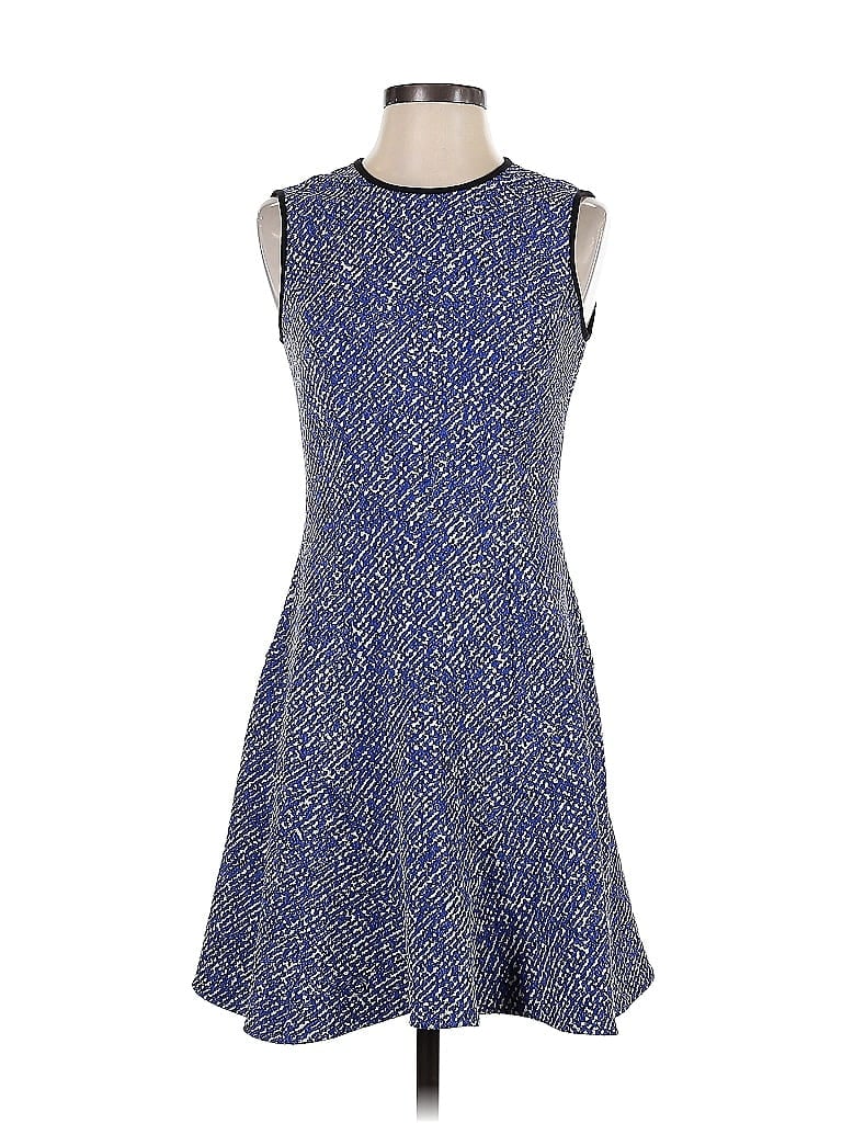 Pre-owned Shoshanna Cocktail Dress In Blue