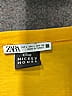 Zara 100% Baumwolle Yellow Short Sleeve T-Shirt Size L - photo 6