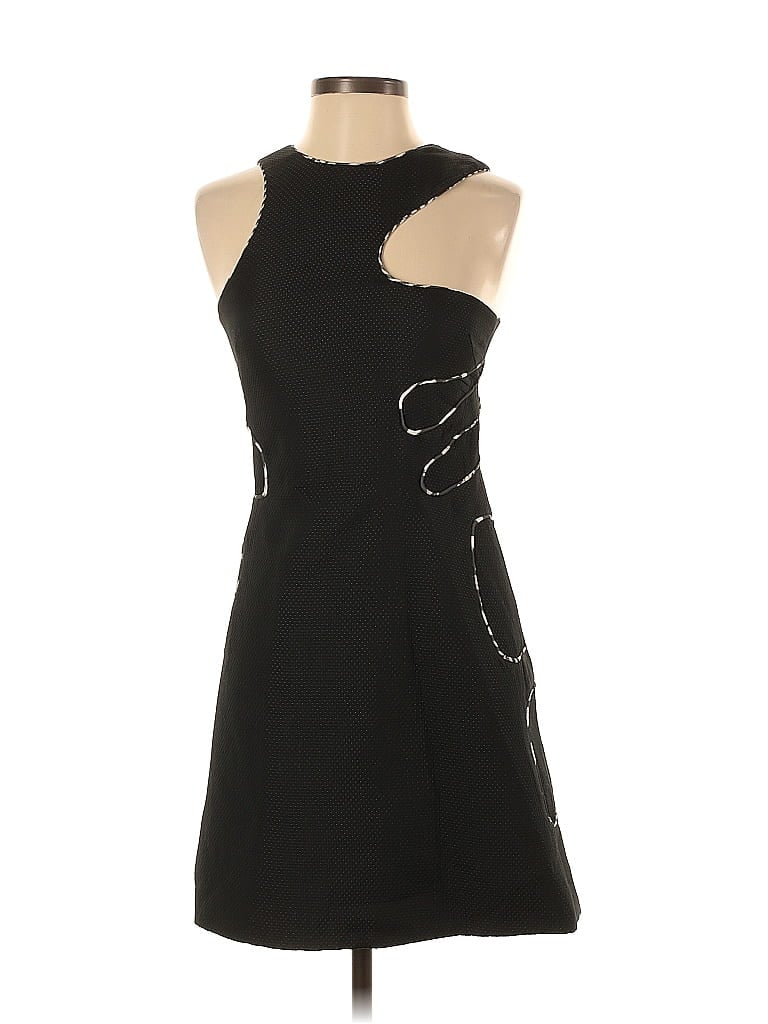 Preen by Thornton Bregazzi Black Cocktail Dress Size M - photo 1