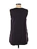 Akris Punto 100% Baumwolle Black Purple Sweater Vest Size 8 - photo 2