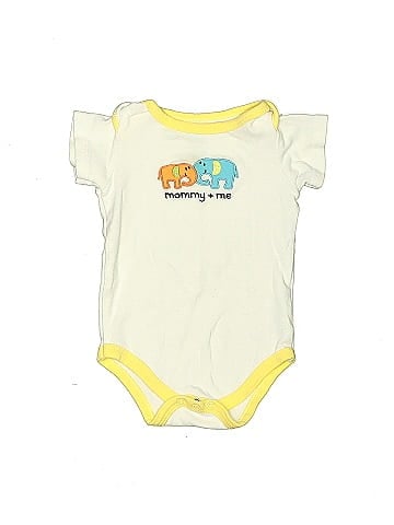 Luvable Friends Short Sleeve Onesie (view 1)